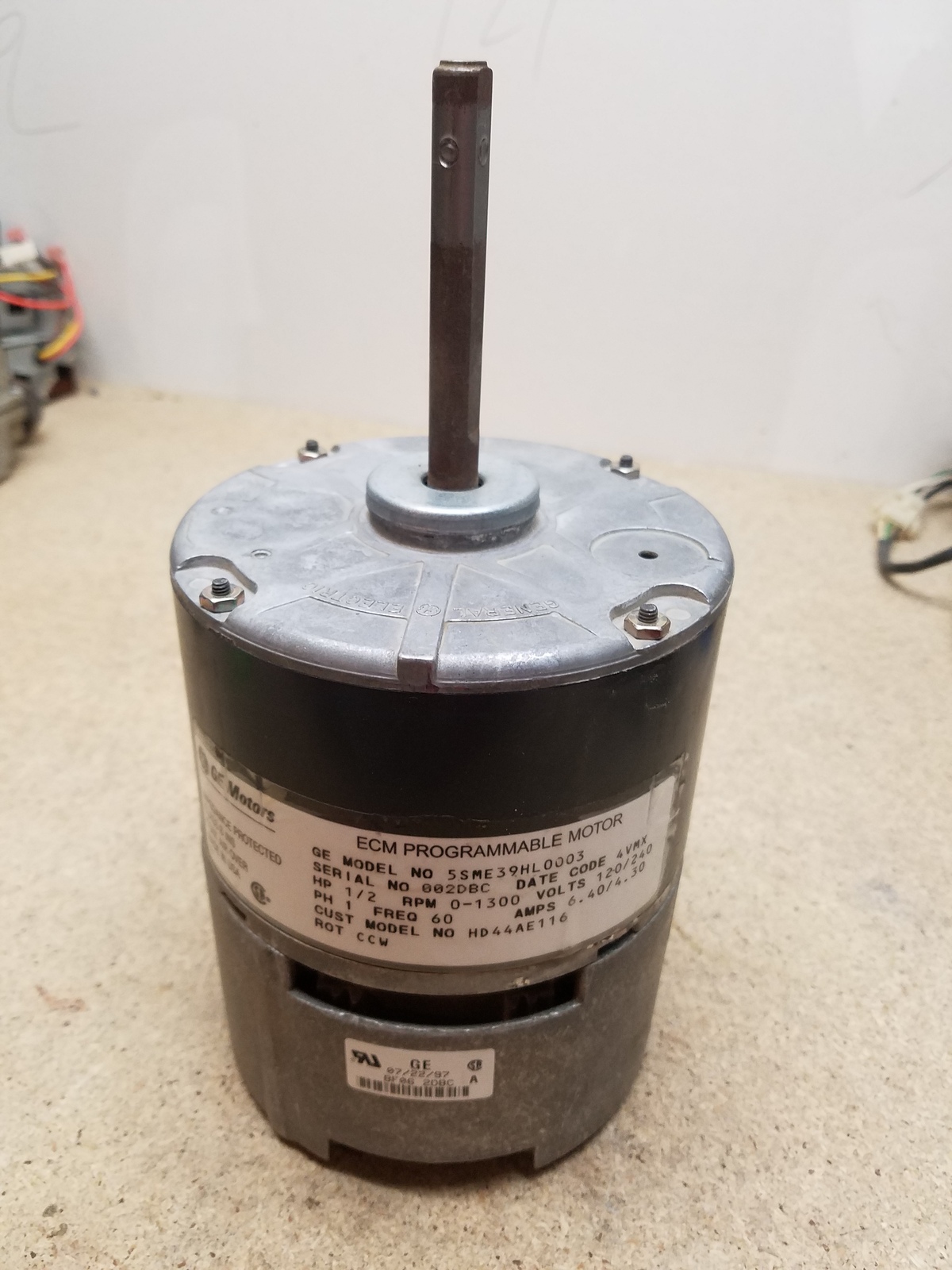 Carrier Bryant Payne oem furnace ecm programmable blower motor