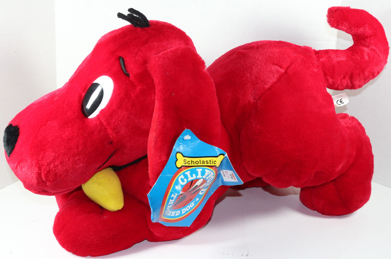 clifford the big red dog plush toy