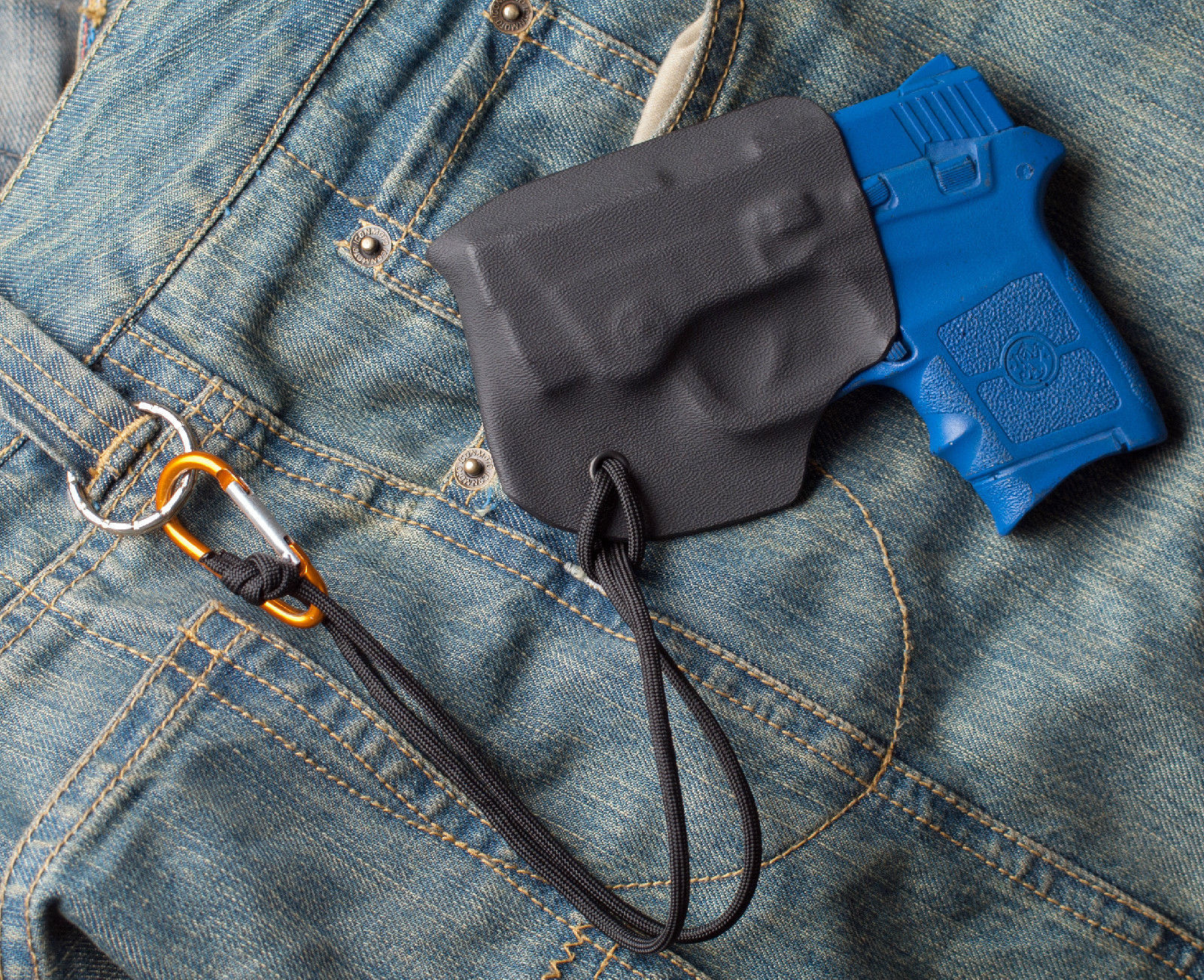 Bodyguard 380 Smith and Wesson Kydex Pocket Holster w/ Paracord