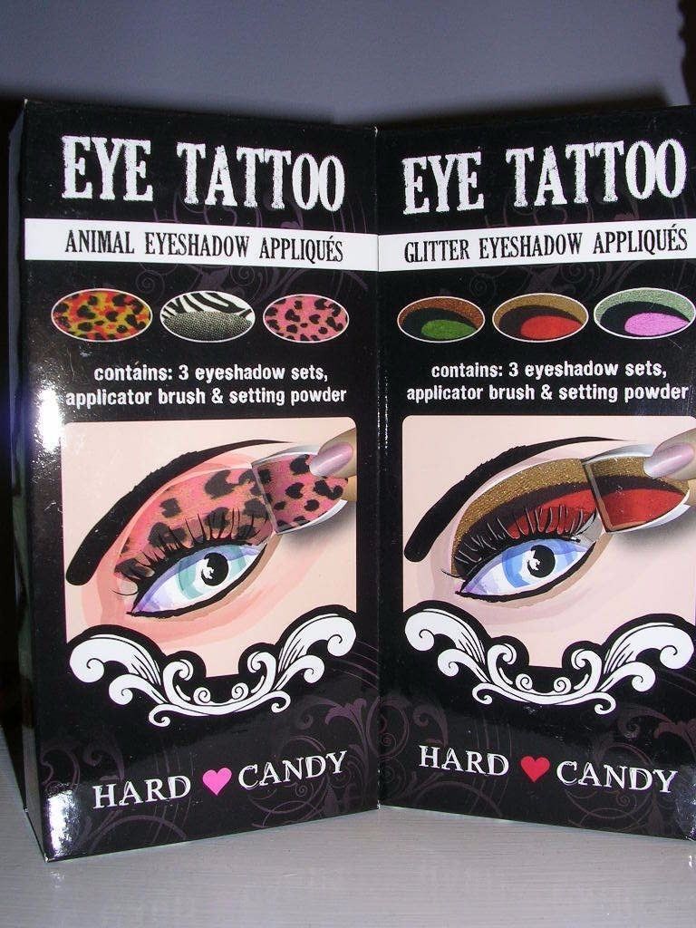Wholesale Lot 50 Pieces HARD CANDY Eye Shadow Animal Glitter Temporary Tattoos - $59.40