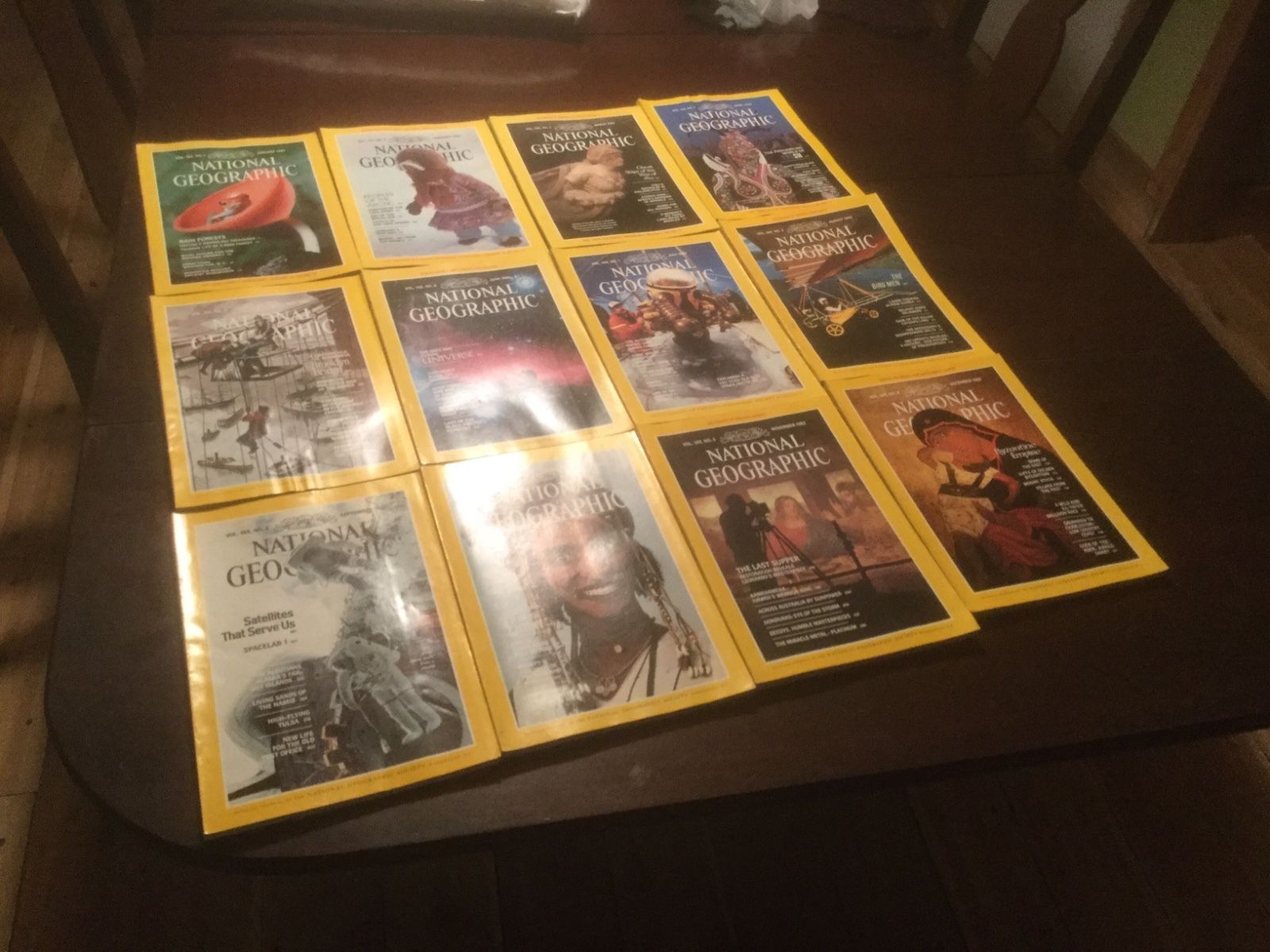Primary image for NATIONAL GEOGRAPHIC MAGAZINES 1983 (12) COMPLETE SET , NO INSERTS