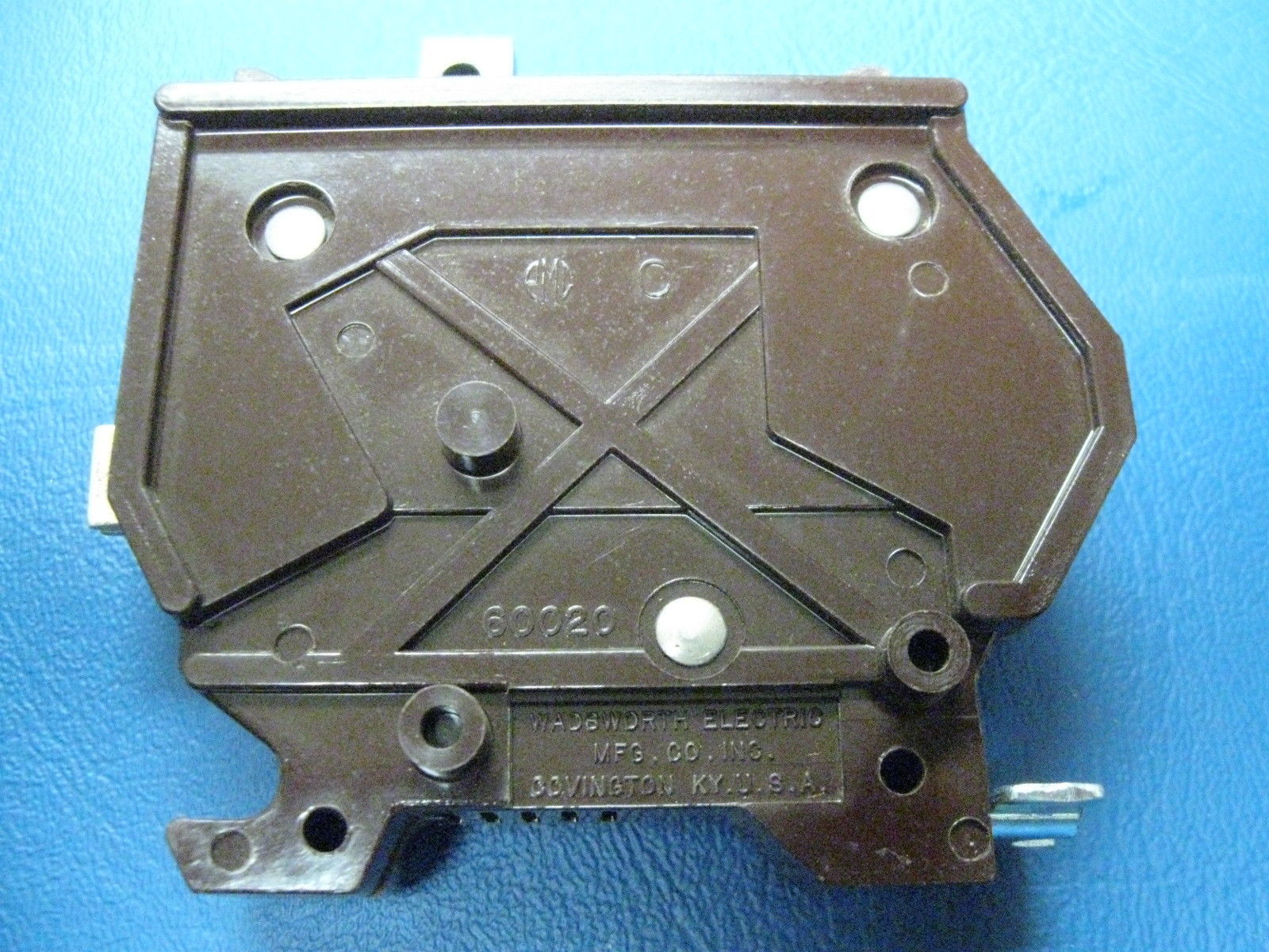 NEW - 15 Amp WADSWORTH Breaker 1 Pole Type A - New Panel Take-Out - Old