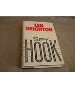 SPY HOOK by LEN DEIGHTON Hard Cover  w Dust Jacket  KNOPF 1st US Edition... - $5.79