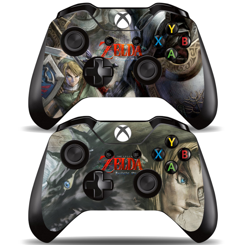 Xbox One Controller Skin Legend of Zelda Vinyl Decals Stcikers for XB1