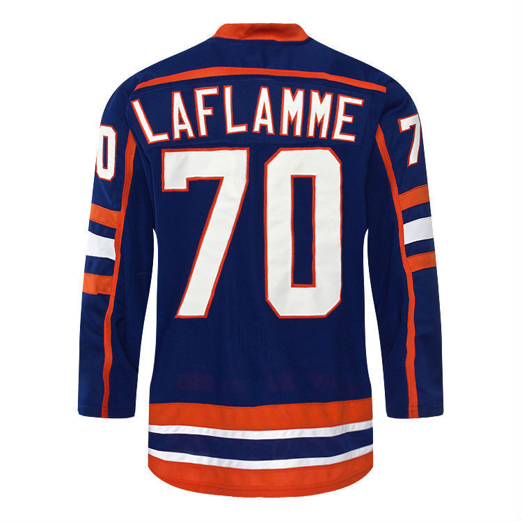 Xavier LaFlamme 70 Stitched Goon Movie Highlanders Men Hockey Jersey