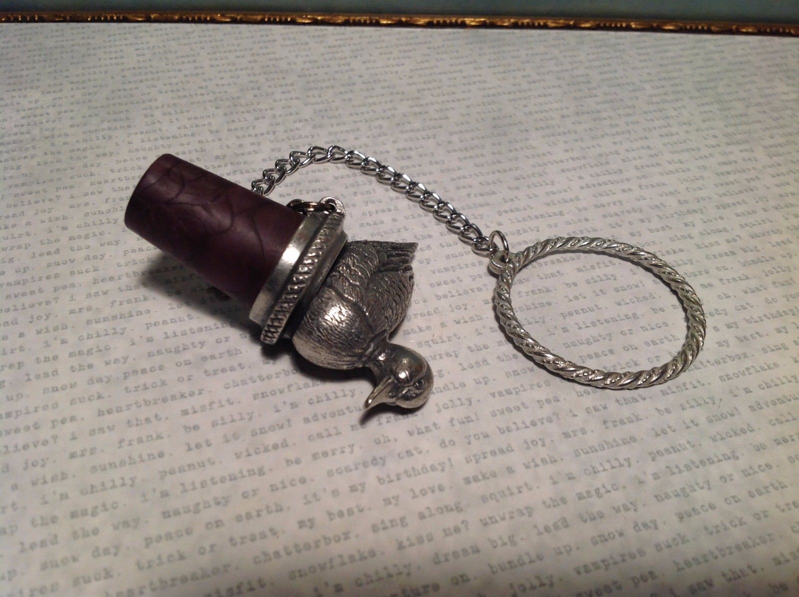 Heritage Pewter Duck Wine Bottle Cork Replacement NEW Bottle Stoppers