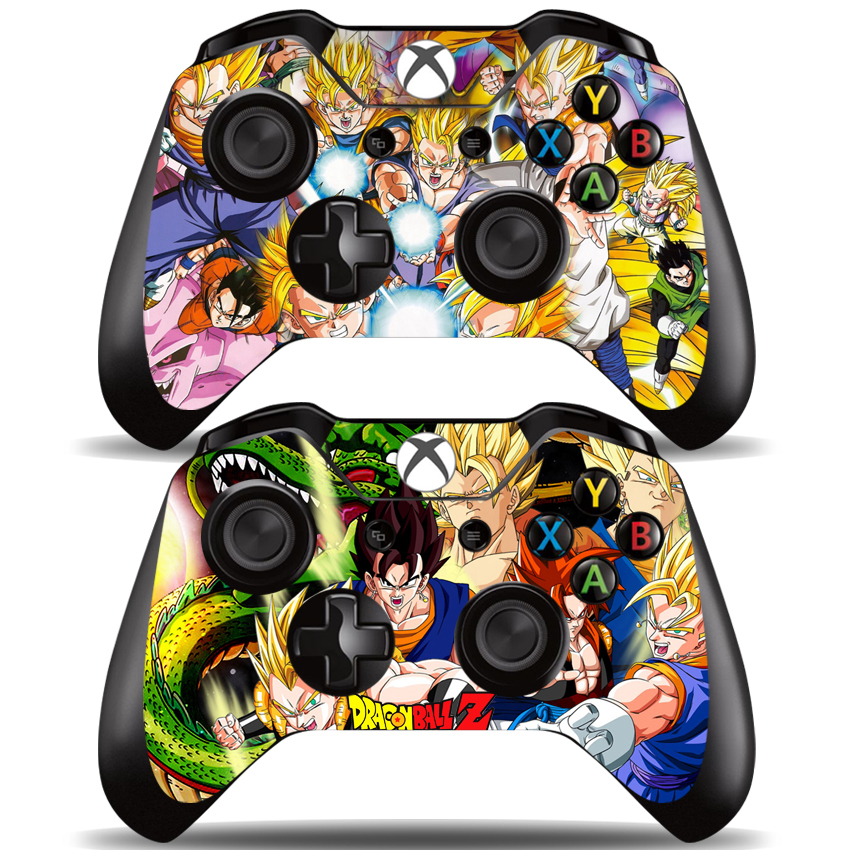 Xbox One Controller Skin Dragon Ball Z Family Vinyl Wrap Stcikers for XB1 Remote - Faceplates ...