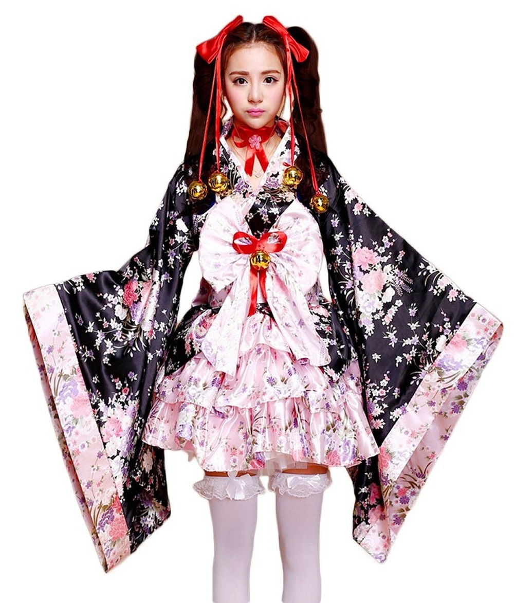 Yosinacos Anime Cosplay Lolita Halloween Fancy Dress Japanese Kimono