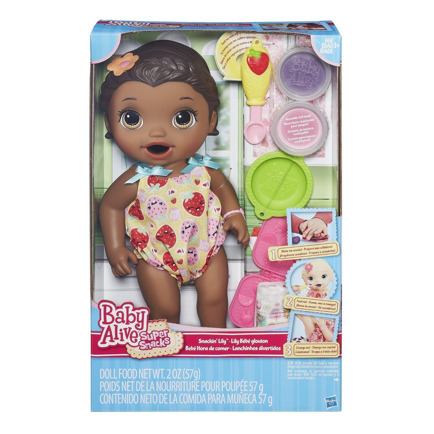 baby alive doll snackin lily