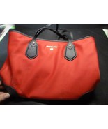 New W/O Tags Michael Kors Eva Bright Red Purse Handbag - No Dust Bag  FR... - $79.19