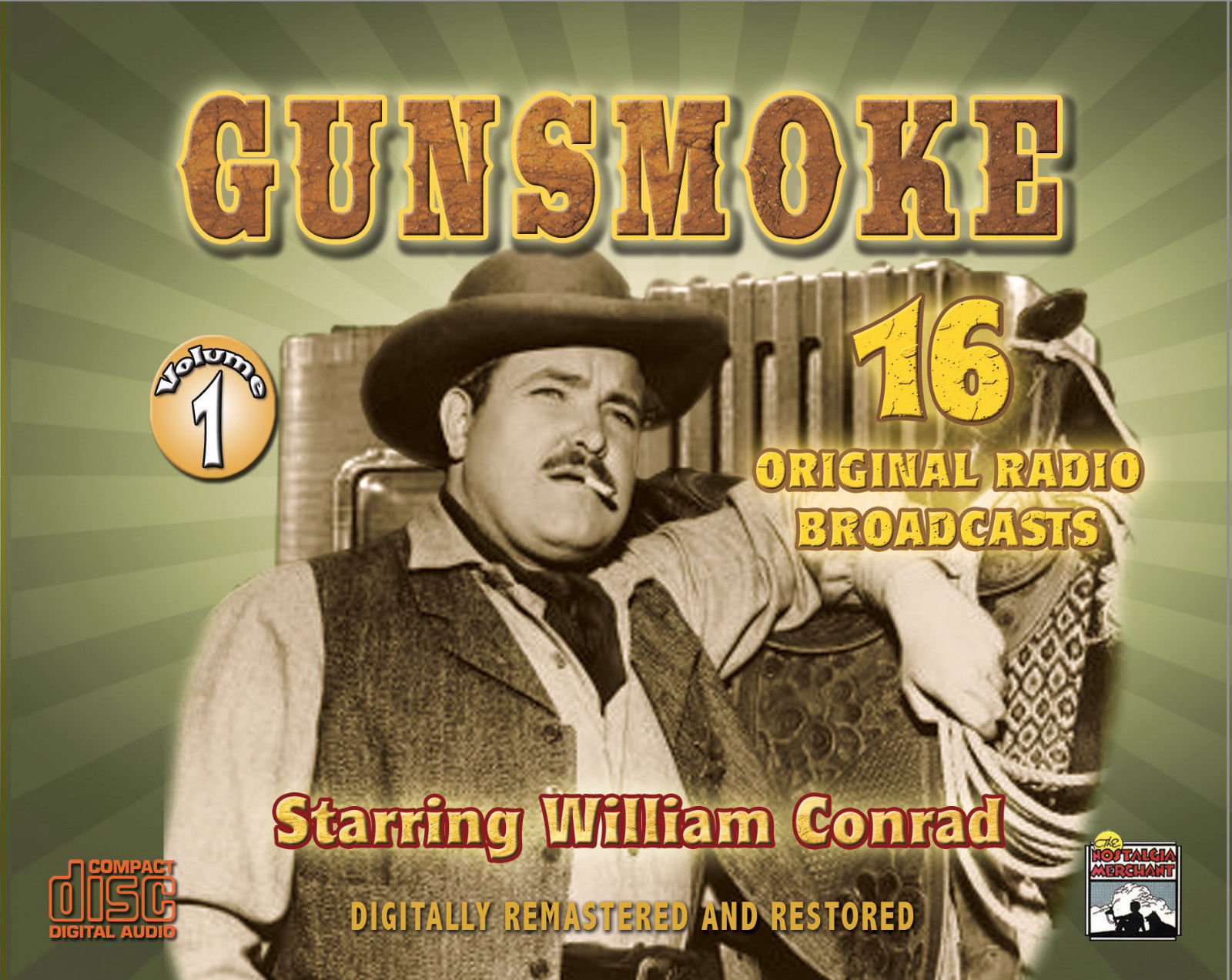 Gunsmoke Radio Classics Vol. 1 Original Broadcasts Audiobooks