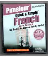 Pimsleur Quick &amp; Simple French: Euro Edition - CD set - $11.30