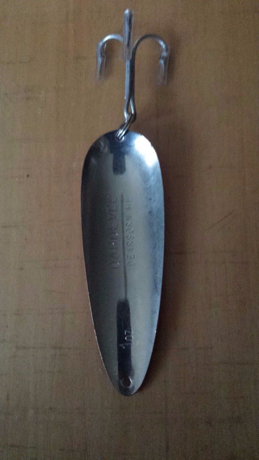 Dardevle Spoon Fishing Lure Red White and 16 similar items