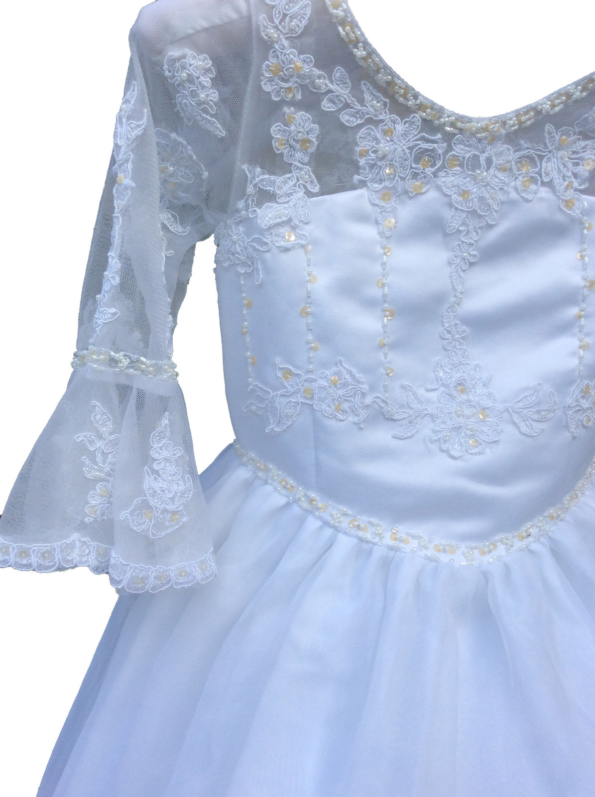 White Dress Girls Size 7