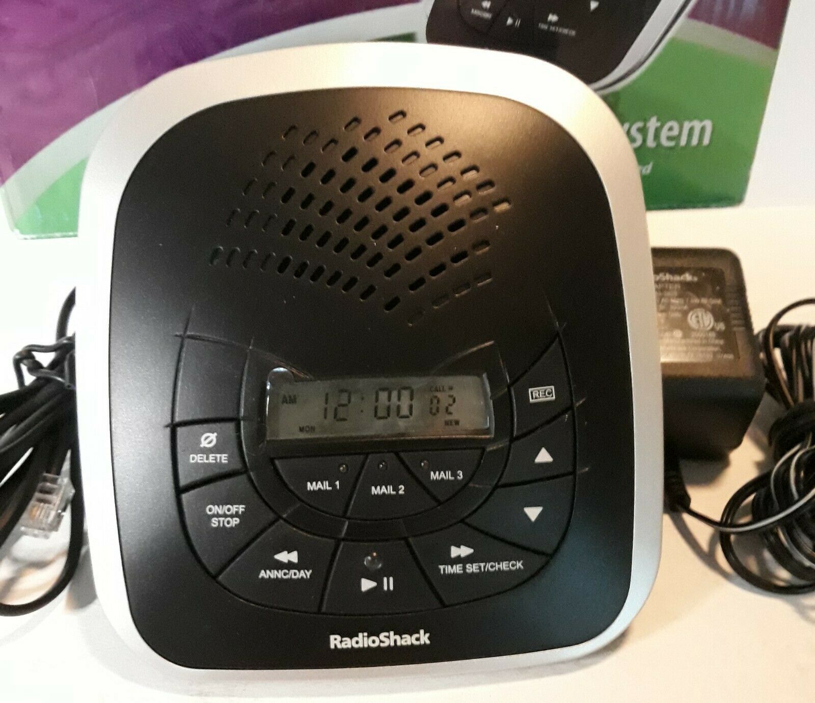 Radio Shack Telephone Answering System 433829 Digital Extended Capacity New Answering Machines