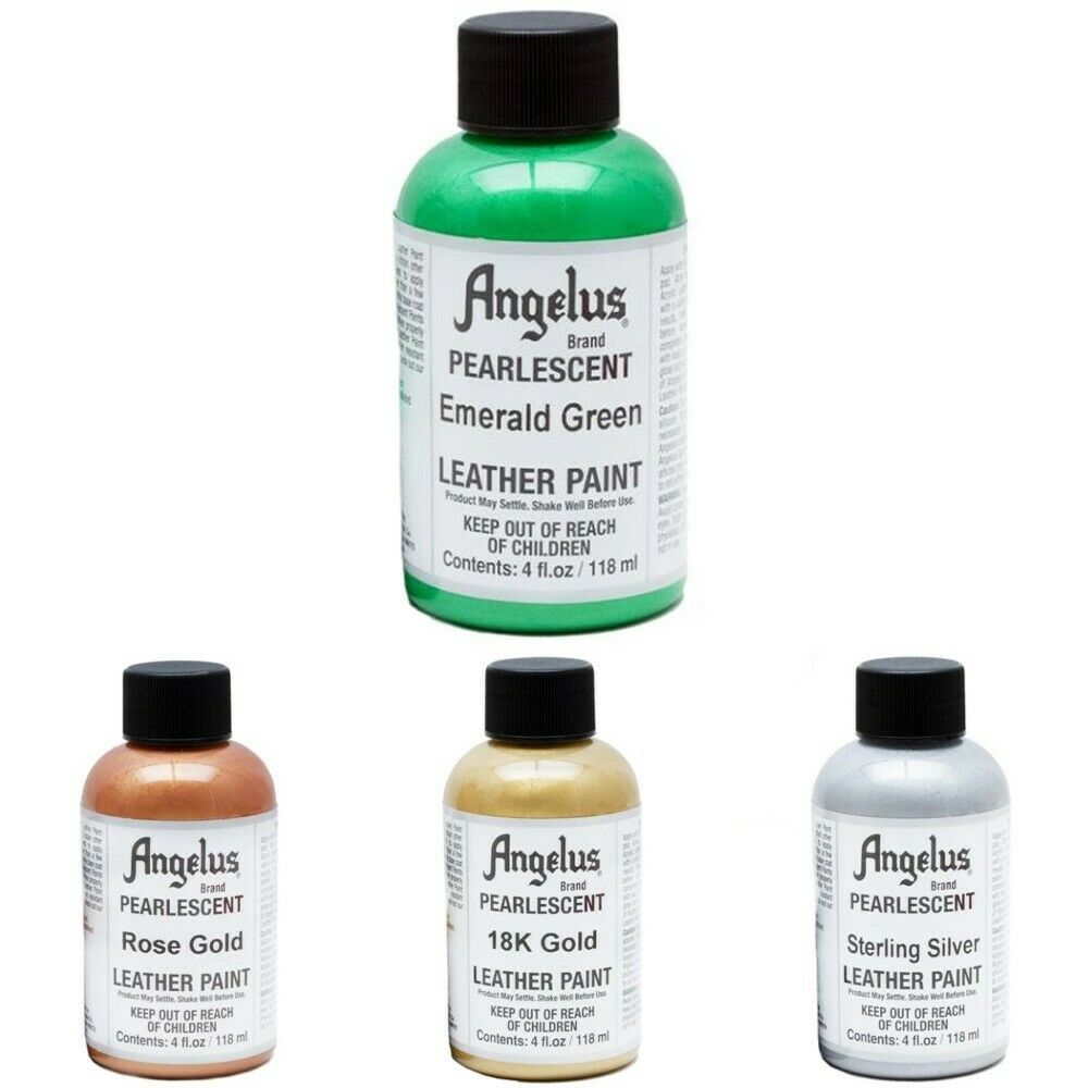 angelus pearlescent leather paint