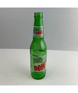 Mountain Dew Long Neck 12 FL OZ Glass Bottle (354 ML) Green Vintage 80s-... - $34.64
