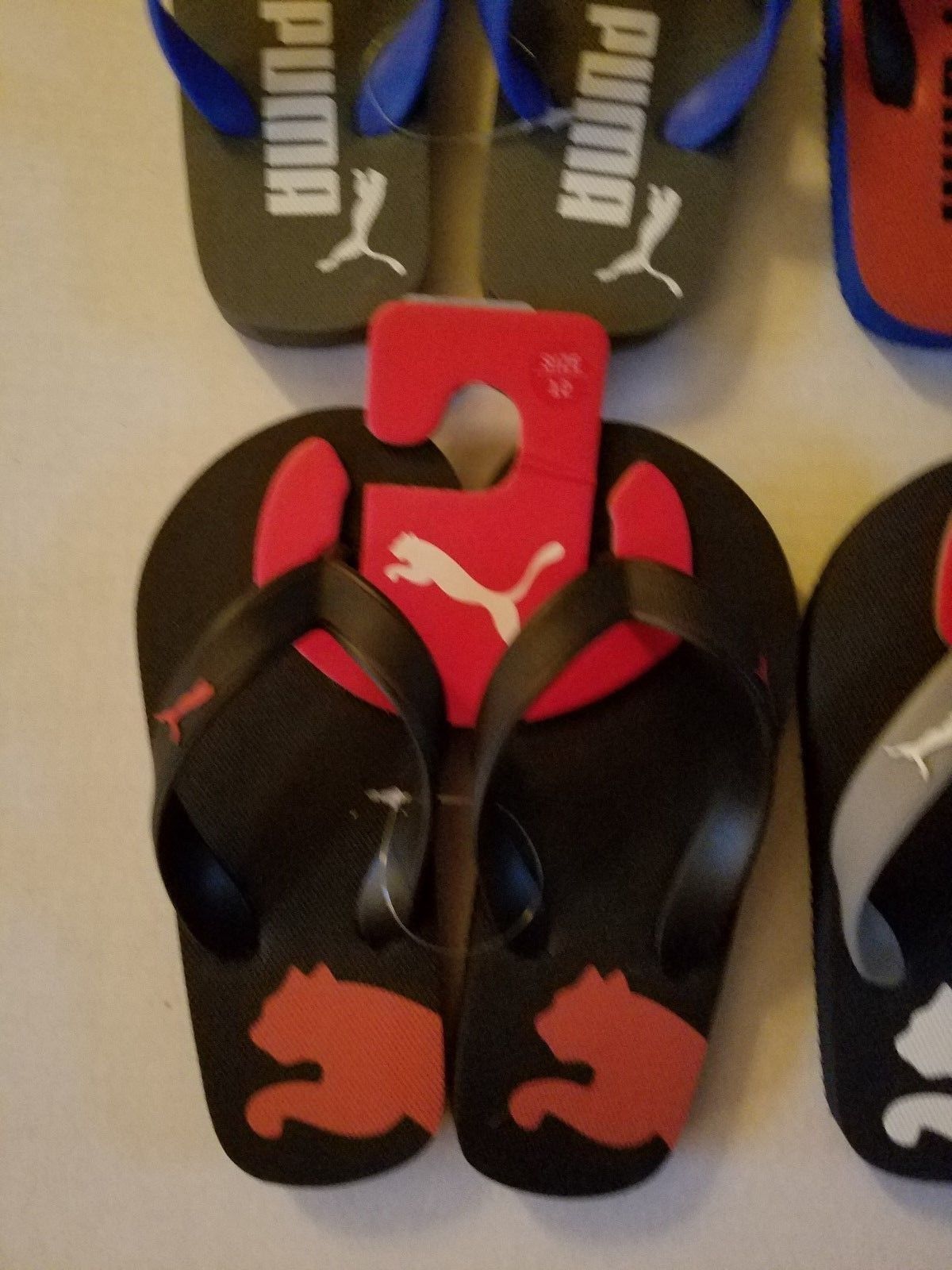 puma slip ons sandals