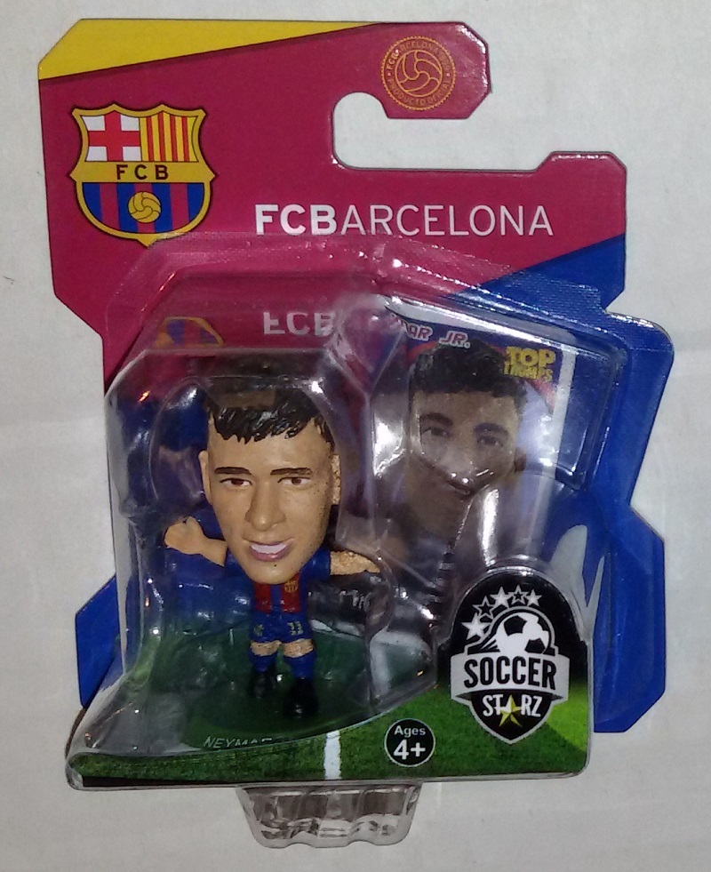 SoccerStarz Barcelona Neymar Jr Home Kit 2016-17