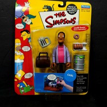 The Simpsons World of Springfield Interactive Figure Carl Playmates Series 6 - $26.92