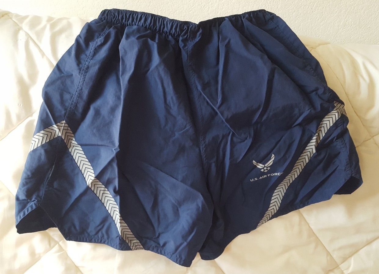 US AF Air Force PT Shorts, Uniform Physical Training Trunks **no size ...