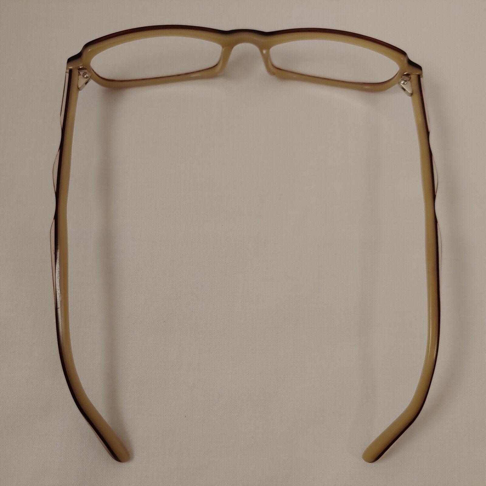 CHELSEA Eyeglass Frames CM503 Brown Olive Green Plastic Frame