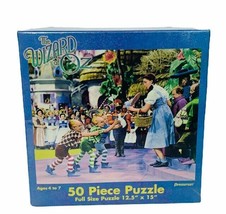 Wizard of Oz puzzle Pressman sealed Turner Judy Garland 50 piece Lollipop guild - $39.55