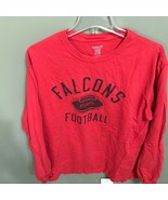 SIMPLE Reebok Atlanta Falcons Football Long Sleeve Tee Size L Gray NFL C... - $13.86
