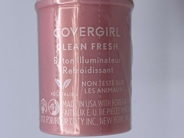 Covergirl Clean Fresh Cooling Glow Stick #100 Pink Thrill .24oz Brand New - $9.70