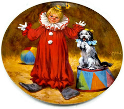 Tommy the Clown Plate 1st Issue McClelland Children&#39;s Circus Collection - $10.39