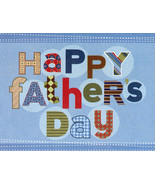 Greeting Card Themed Happy Father's Day Card - $2.95