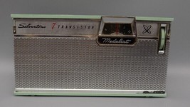 Sears Silvertone Medalist 7 Transistor AM Radio Ice Blue Works - $74.76