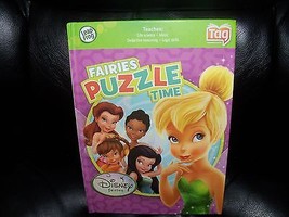 Leap Frog Disney Fairies Puzzle Time Tag Book - $19.78