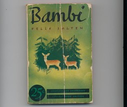 Salten - BAMBI - Pocket Books #10, 4th pr., 1939 - $11.00