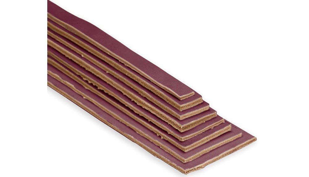 Tandy Leather Natural Cowhide Strip 50 L X 2-1//2 W 4575-00 By Tandy Leather