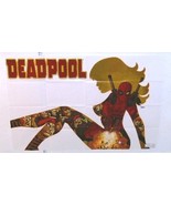 Deadpool 36 x 24 Marvel Comics comic book sexy girl woman promo poster: ... - $40.00