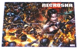WOLVERINE/X-MEN X-NECROSHA Marvel Promo Poster:Sexy Girl - $40.00