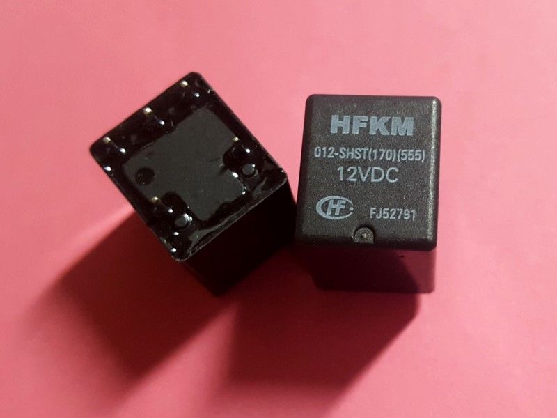 5PCS USED HF Relay HFKM-012-1ZST 12VDC 