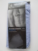 Nordstrom Plaids MEN’S SHOP Woven Boxer Shorts Pajamas Lavender Grid 40 $16 - $8.35