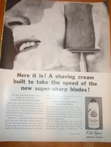Vintage Old Spice Shaving Cream Magazine Advertisement 1960 - $3.99