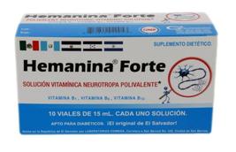 Hemanina Forte Dietary Supplement 5 oz fl - Suplemento Multivitaminico - $16.13