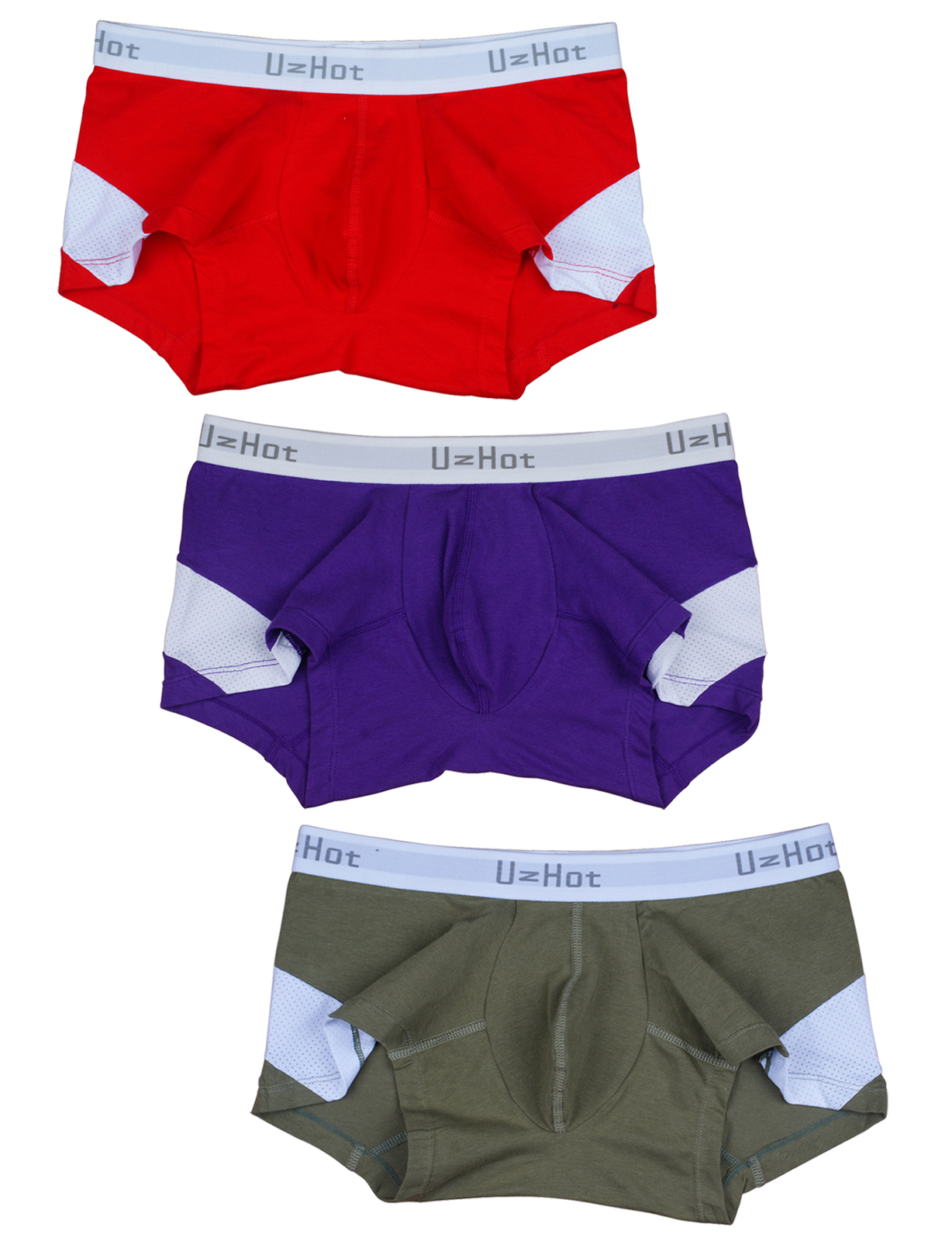 UzHot Men Underwear Boxers 3 Packs - Underwear