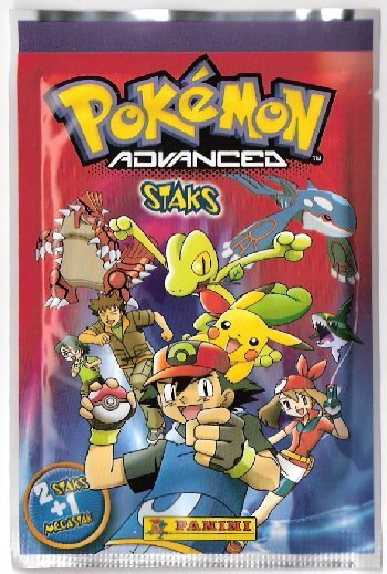 Pokemon Advanced Staks - Sealed Pack - Panini - Collectible Card Games