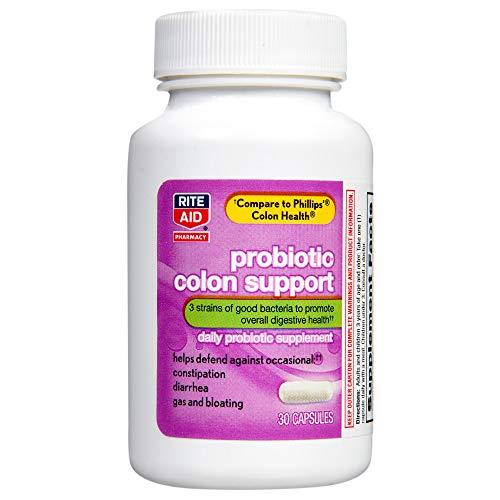 Rite Aid Daily Probiotic Colon Care 30 Capsules Colon Health Digestive Hea Sleeping Pills