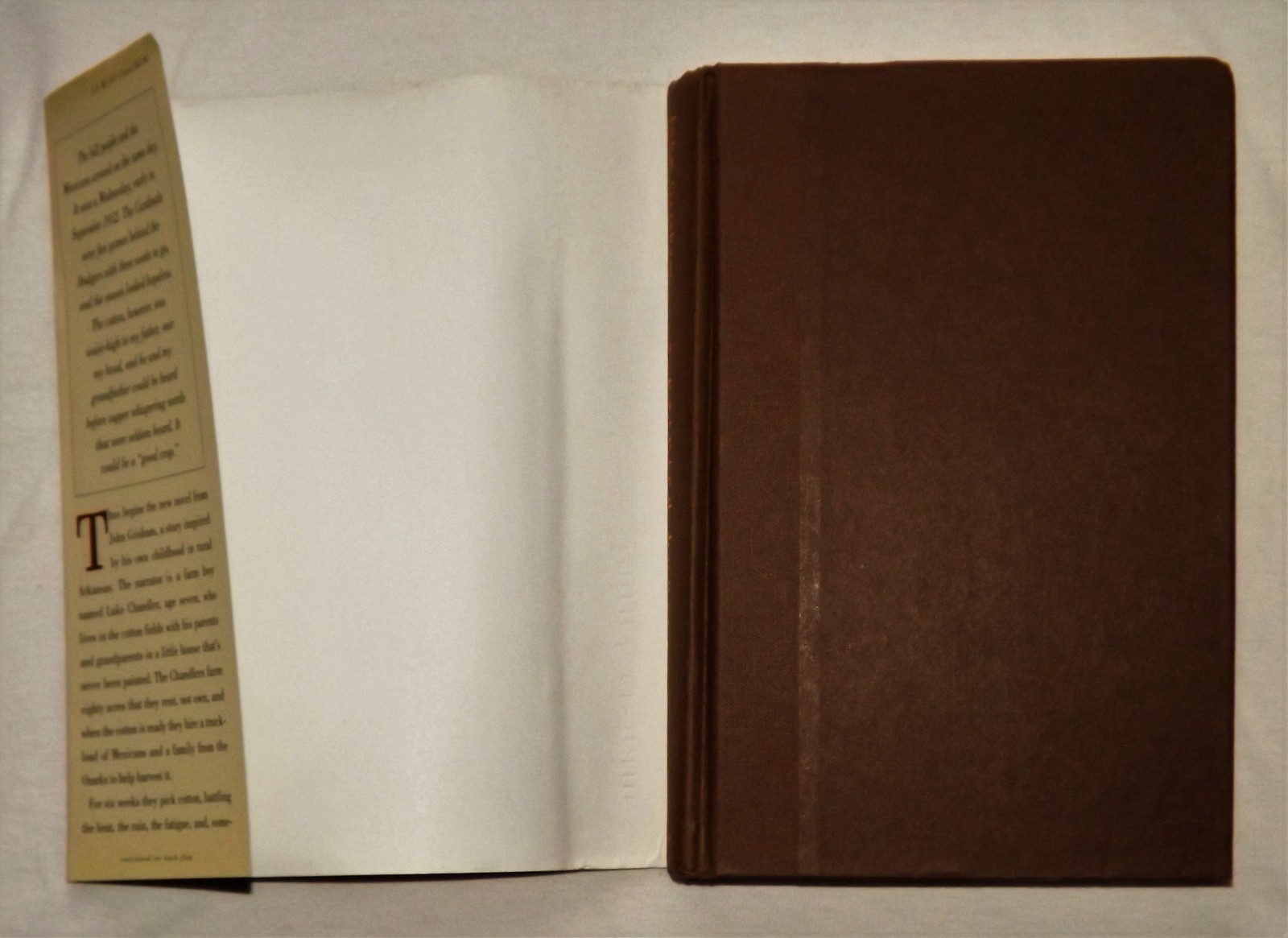 2001 A Painted House First Edition Novel John Grisham Doubleday Books