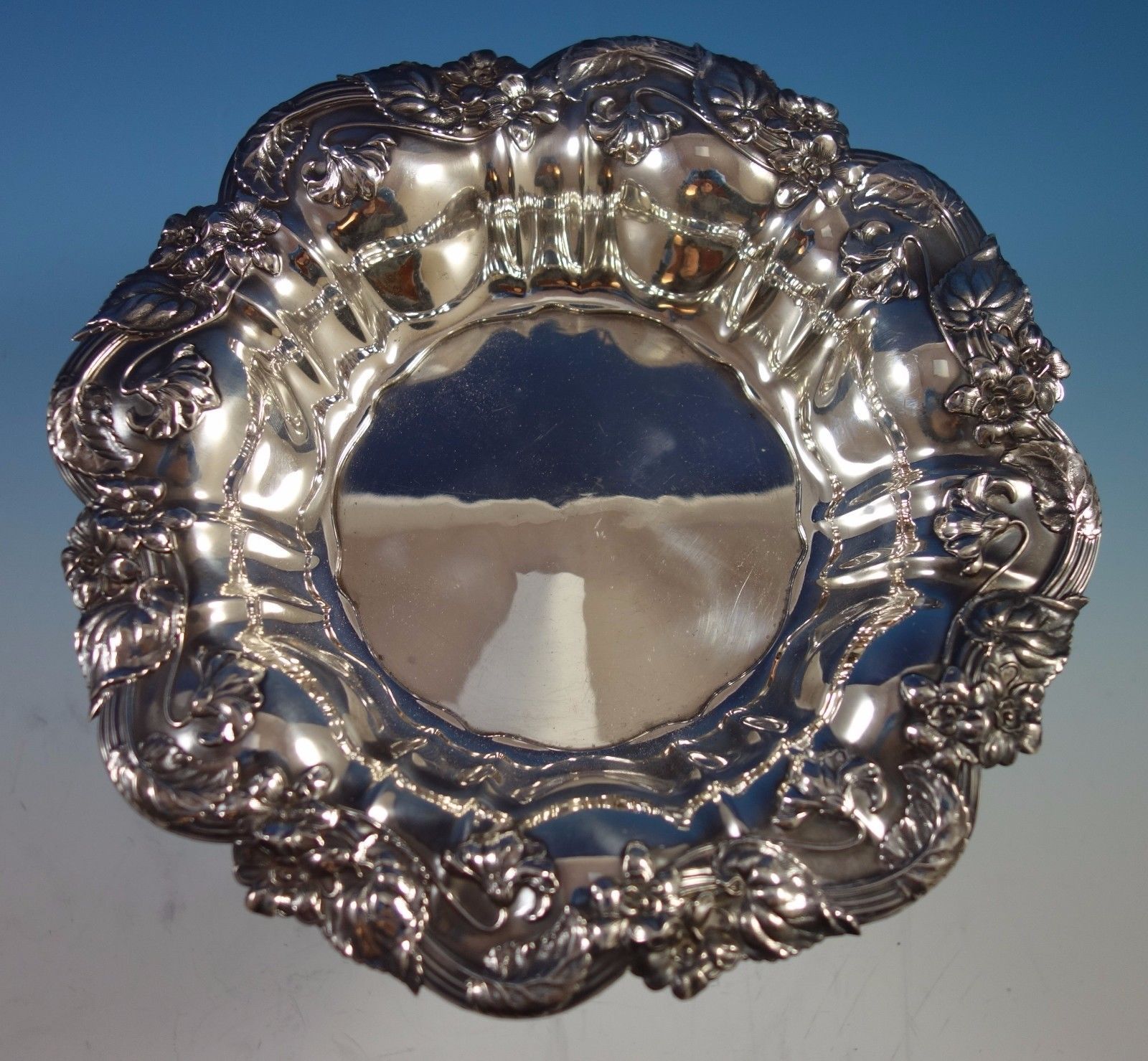 Lily by Whiting Sterling Silver Baby Childs Set 2pc 5/" Custom Made