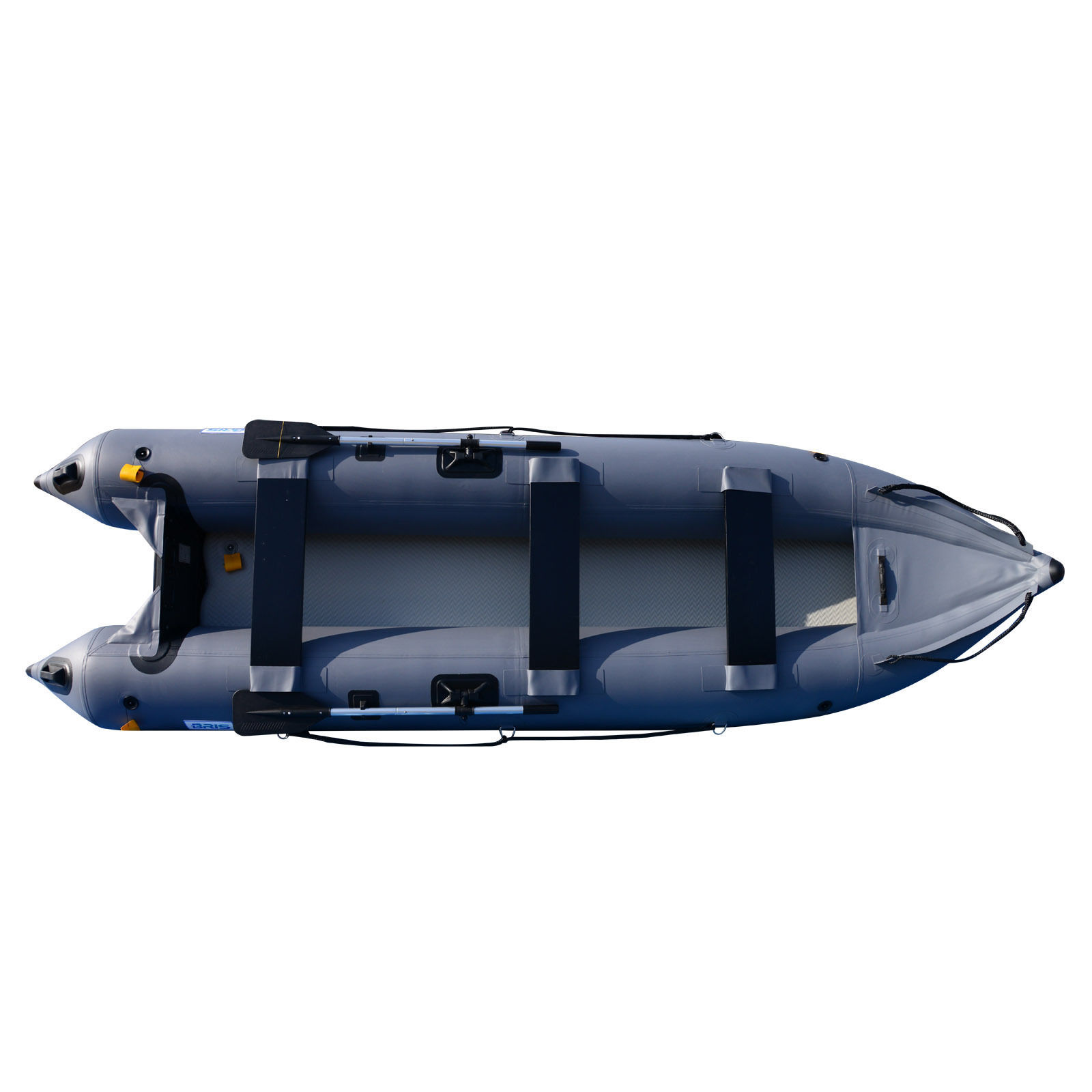 bris 14.1ft inflatable kayak boat fishing tender poonton