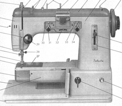 Pfaff 339 manual sewing machine Enlarged - $10.99