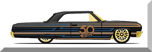 hot wheels 50th anniversary impala