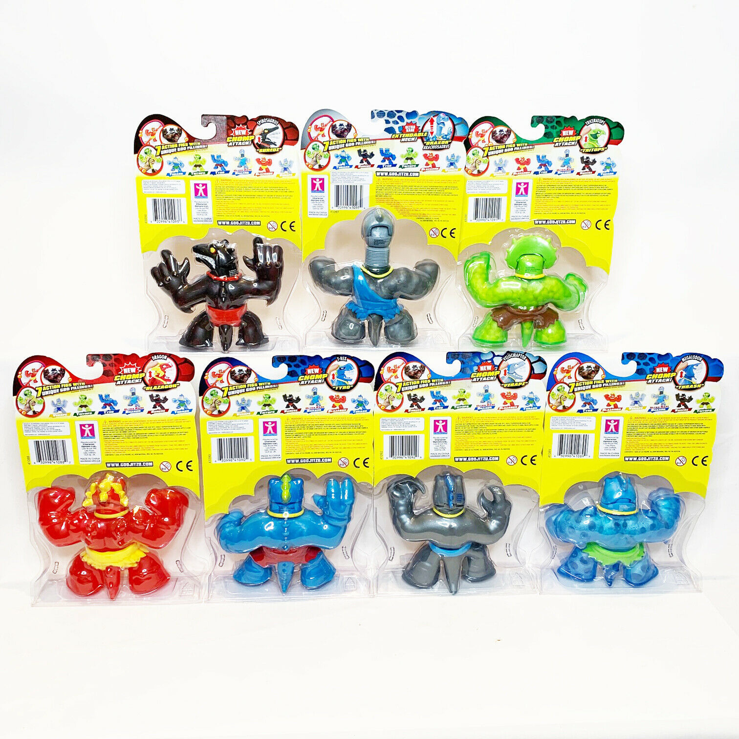 goo jit zu characters dino power